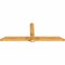 Ekena Millwork Eugene Rough Sawn Timber Gable Bracket, Western Red Cedar, 96"W x 36"H x 4"D x 6"F, 9/12 Pitch GBW096X36X0406EUG00RWR - alternate 3